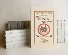 Oliver Typewriter Manual no 5