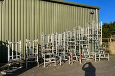 Used Aluminium  Podium Steps  0.25m-0.5m  platform height Low level access