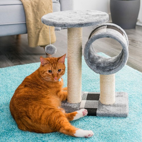 Cat scratching post bed - post,