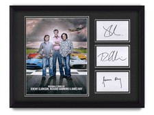 Top Gear Signed 16x12 Framed