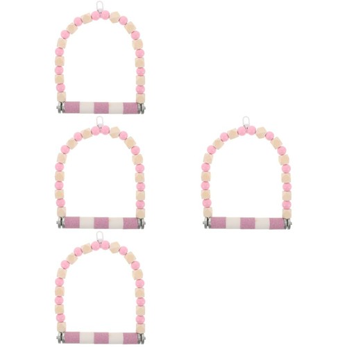Durable pink bird perch - durable,