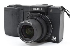 🌸[NEAR MINT+] Ricoh GX200 Black 12.1 MP Compact Digital Camera From JAPAN
