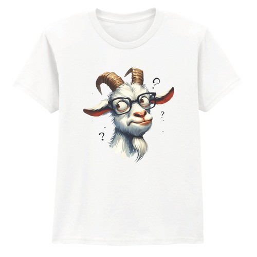 Funny goat kids shirt - t-shirt, smart