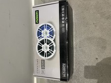 Fusion 8’8’ Speakers Pair Gloss White