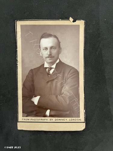 Cdv dashing man downy - dashing, man,