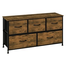2 Tiers Modern Fabric Chest Of