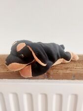 RARE 1996 ty “DOBY” The Doberman Beanie Baby