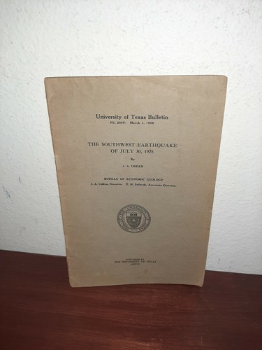 The southwest earthquake - earthquake, of