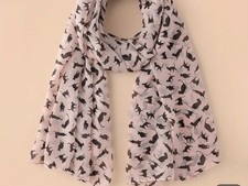 Ladies Pink CAT print velvet