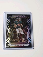 Panini Obsidian 2020 Carson Wentz Philadelphia Eagles Electric Etch NFL /100
