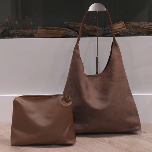 Women slouchy hobo bag - hobo, with