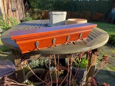 VINTAGE SOLID WOOD WALL COAT