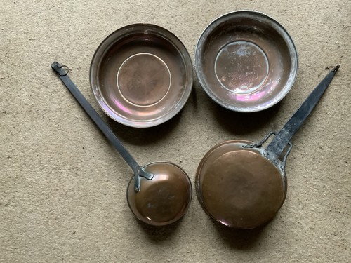 Turkish copper flat pans - , 2