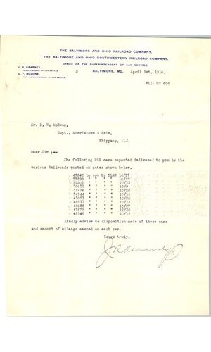 Railroad car service - railroad,