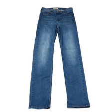 M&S Blue Straight Leg Jeans