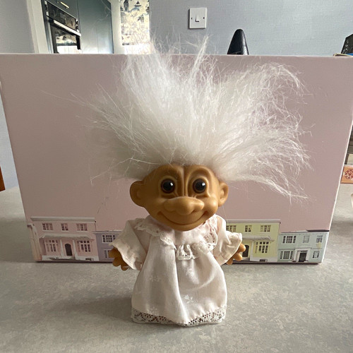 Russ trolls troll doll white - trolls,