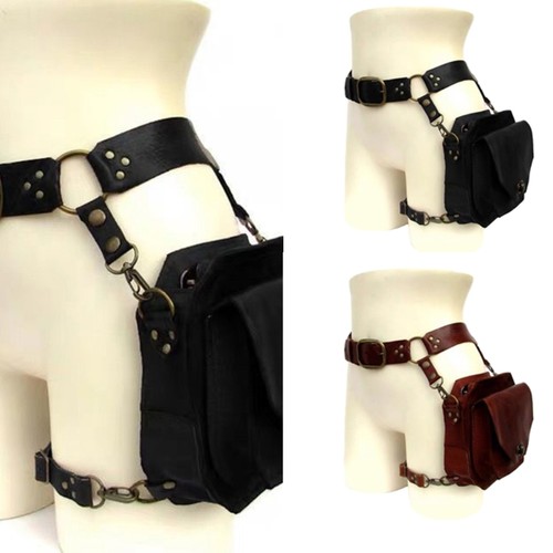 Steampunk waist bag leg - bag,