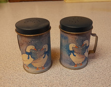 Vintage Blue Goose Salt &