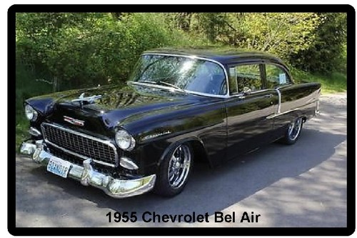 1955 chevrolet bel - bel, air
