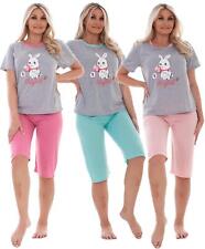 Ladies Cropped Pyjama Set