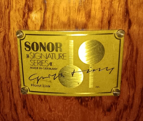 Sonor signature bubinga heavy - sonor,