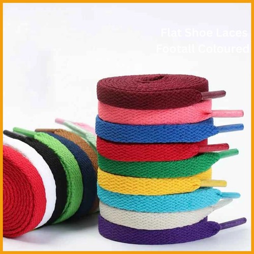 Flat shoe laces - laces, trainers
