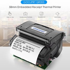 Portable Embedded Thermal 203dpi Support USB TTL Serial Port 40ppm