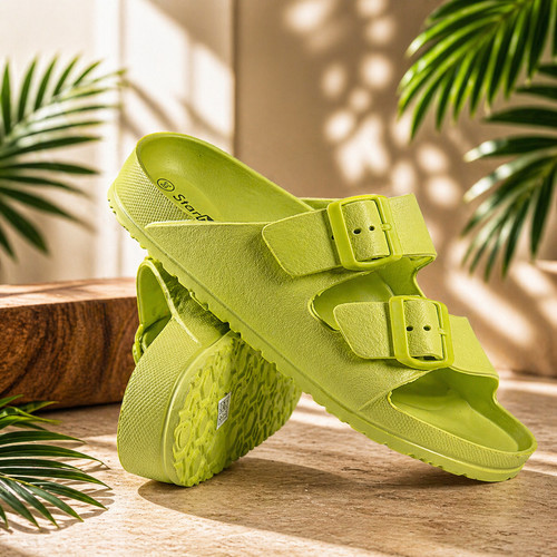 Ladies eva double buckle - double,