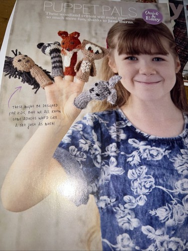Puppet pals knitting pattern - puppet,