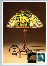 #3749 Tiffany Lamp FDC Maxi