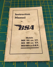 ORIGINAL BSA MOTORCYCLE