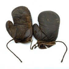 Early 20th century Antique Old Boxing Gloves