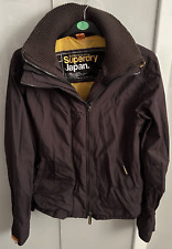 Superdry Japan Windcheater Jacket Black ~ Size Medium 