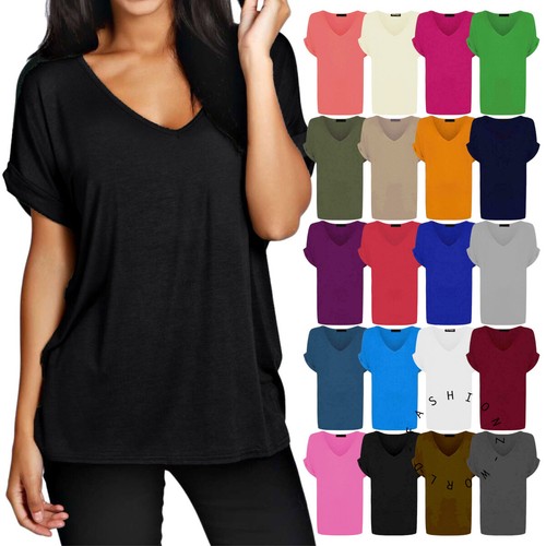 Women turn neck t shirt - turn, up