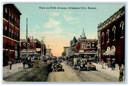 C1910 view fifth avenue - on,