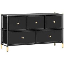 5 Drawer Fabric Chest of