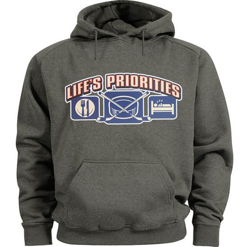 Funny ice hockey hoodie - funny,