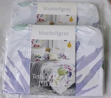 BLUEBELLGRAY Tetbury Meadow  PILLOWCASES. two cotton  pillowcases 