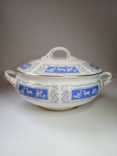 Coalport Revelry Blue Cherubs