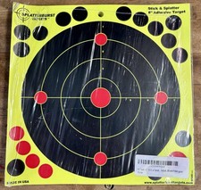 Splatter Target 8"  Shoot rifle pistol reactive air targets N C 8 TYPE 'B' 2025