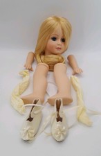 Doll Making Kit Includes Ceramic Head, Hands,  Legs, Stockings and Shoes.