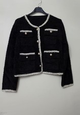 Ladies Jacket Pearl Button