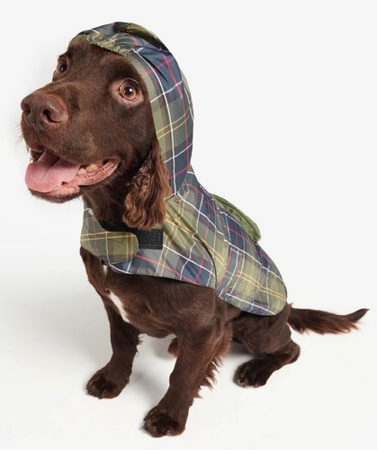 Barbour packable tartan dog - packable,