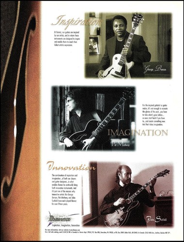 Ibanez signature artist - artist, george