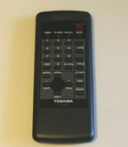 Toshiba 9806 remote - ct-9806,