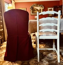 6 X Luxury Padded Chair Cover - High Quality Covers For Dining Chairs - OFFER!!