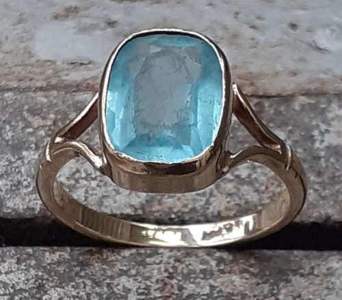 Edwardian aquamarine blue - edwardian,