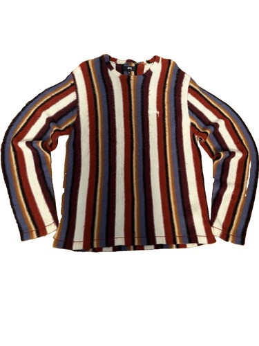 Stüssy vertical striped knit - stüssy,