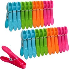 48 Clothes Pegs Line Washing