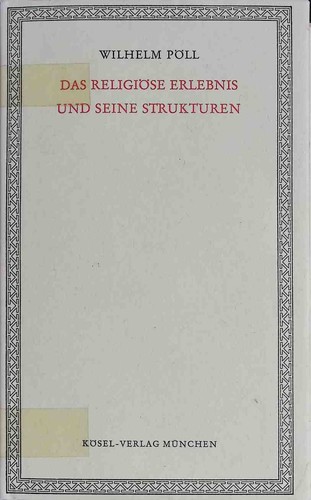 Das religiöse erlebnis und - religiöse,